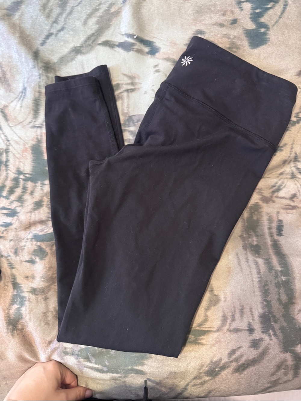 Athleta Black High-Rise Performance Leggings, Size Small